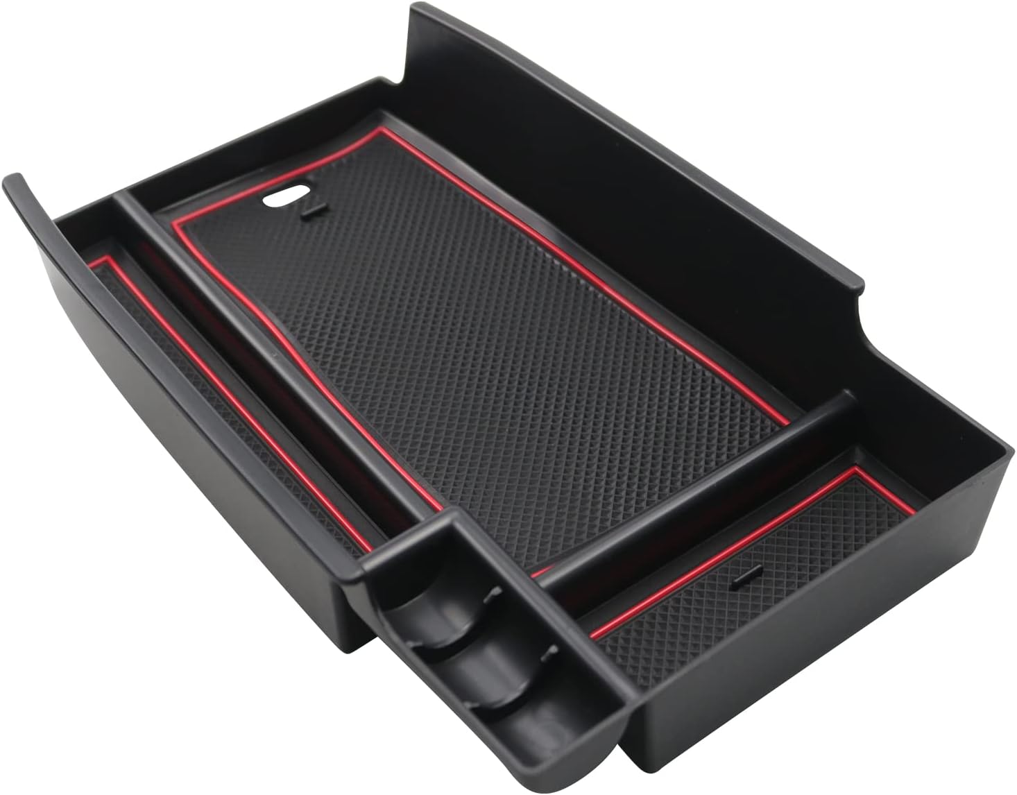 LFOTPP Custom Fit for Escape 2020+ Car Center Console Organizer Tray Glove Box Sunglasses Holder,Car Accessories Secondary Storage Box (Red)