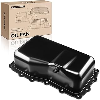 A-Premium Engine Oil Pan Sump with Drain Plug Compatible with Dodge Grand Caravan & Chrysler Town & Country, 2008 2009 2010, 3.8L, Replaces 4892386AA