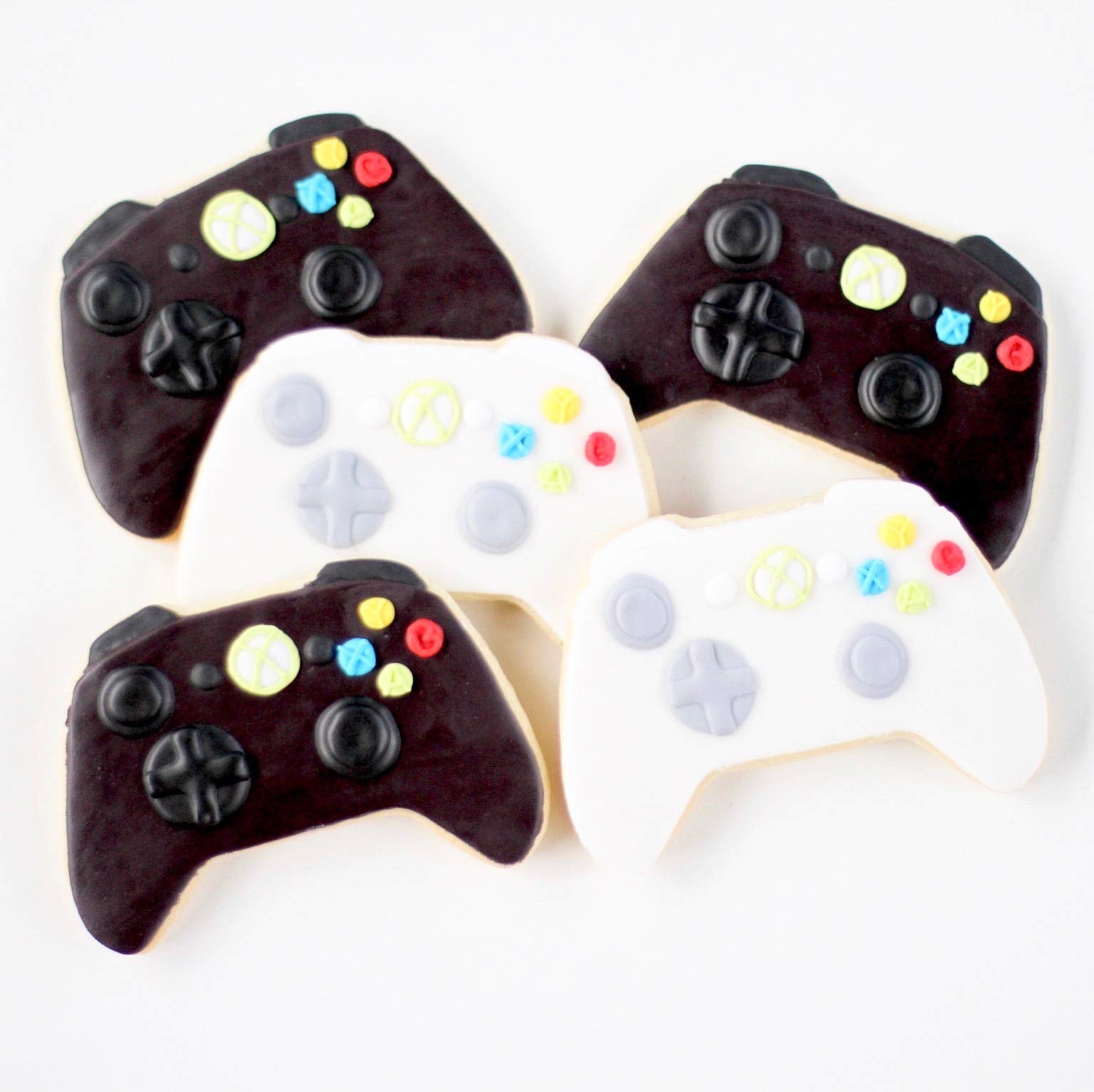 ½ Dz. Video Game Controller Cookies! Gamer Nation! PS/Xbox Birthday Themed Party Favors or Baby Gift!