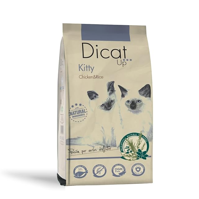 Dicat Up Kitty Pollo y Arroz, 1.5 kg