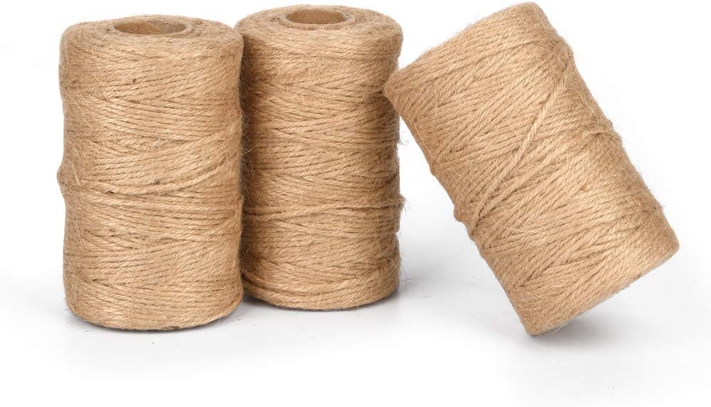 Jute-Schnur Naturfarben - 100m Bastelschnur Für DIY & Deko