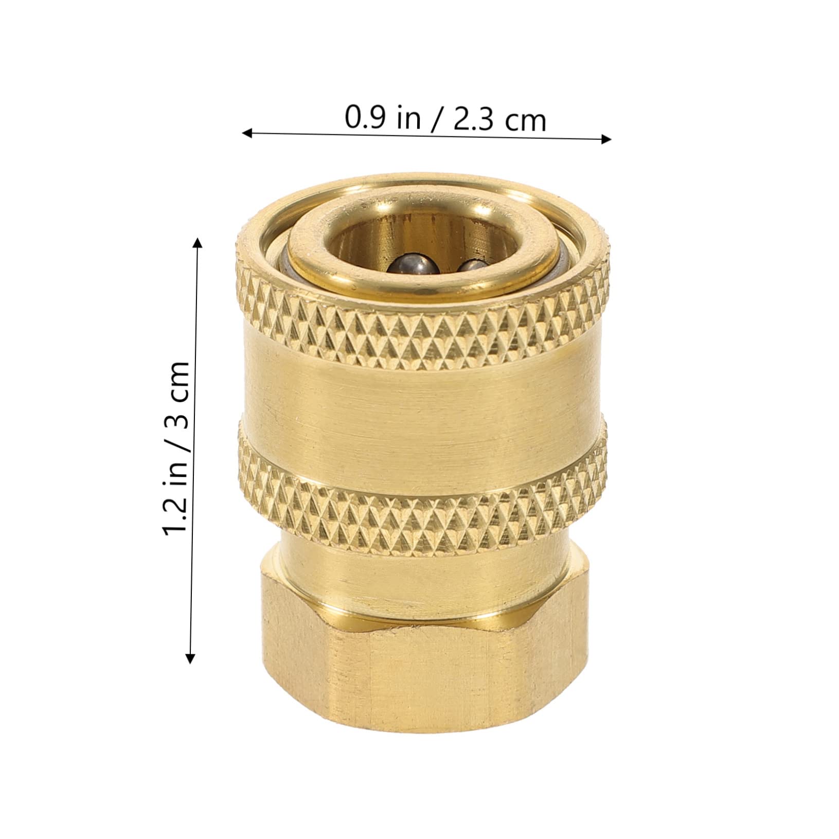 Adaptadores de grifo flexibles de rosca de hierro macho Juego de accesorios de conector de manguera, conectores de línea de aire Conectores rápidos de conexión de manguera Acoplador de aire y juego de