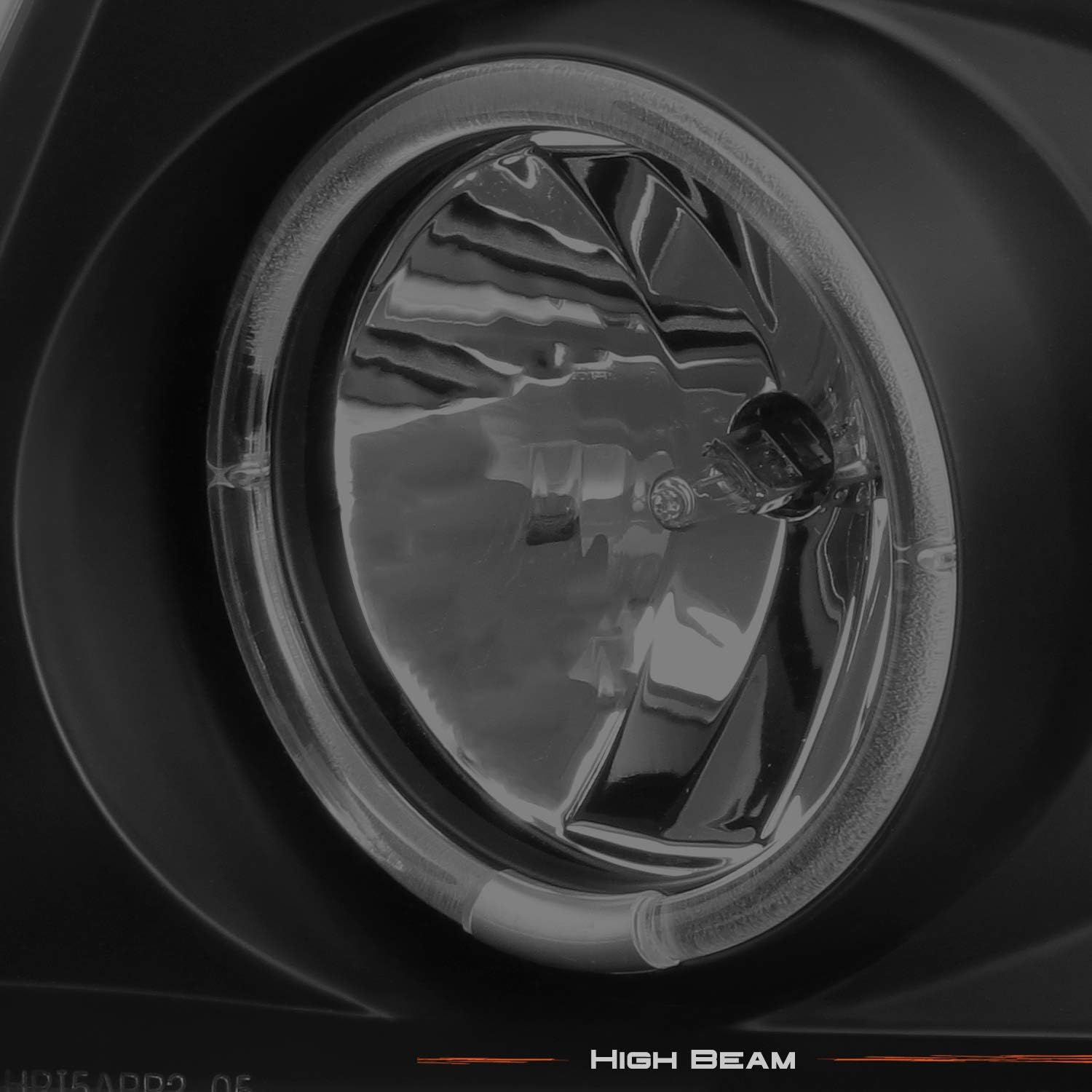 AKKON - For 04-08 Ford F150 F-150 Pickup Black Smoke Dual LED G2 Projector Headlights Front Lamps Replacement