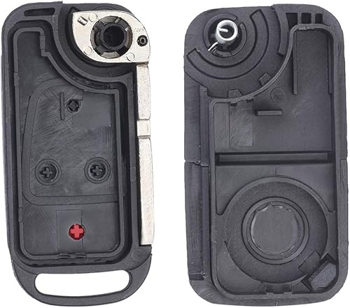 Miniatura 5 de llave de coche remoto entrada llave shell caso 3+1 botón para Mercedes-Benz C E ML S HU39 hoja en blanco