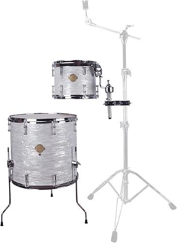 Miniatura 6 de Sawtooth Command Series Extension Tom Pack - Incluye Tom de 9" y 16" Floor Tom, Red Streak