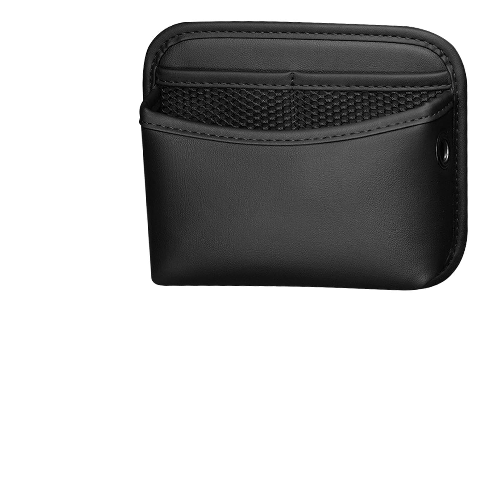 Organisateur de poche latérale de voiture,Mini-Organisateur en Cuir Organisateur Voiture Cuir PU, Pochette Latérale de Rangement pour Auto,pour Téléphone Clés Documents