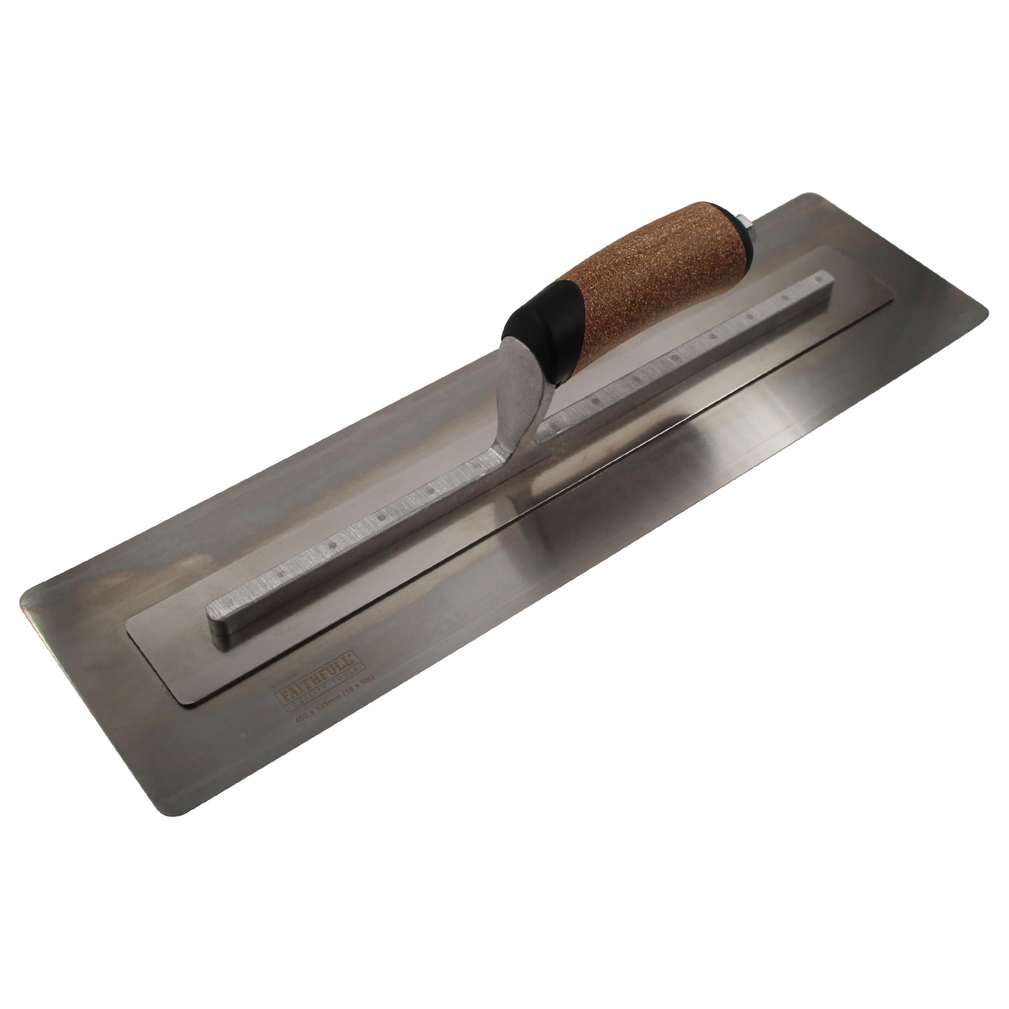 Faithfull Ptflex18c Flex Finishing Trowel With Cork Handle 450Mm (18In)