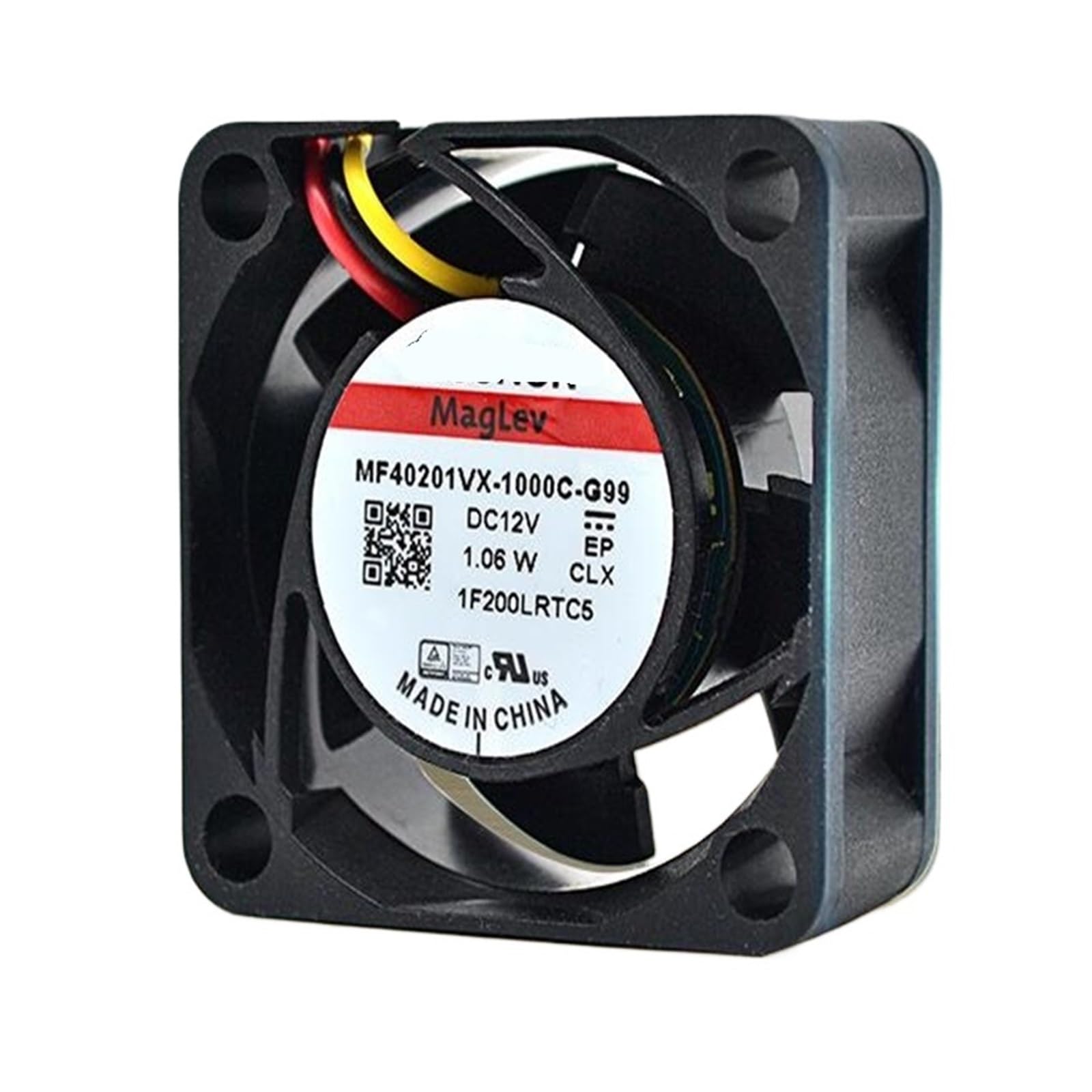 YMUGUEGH MF40201VX-1000C-G99 4020 12V 1.06W Three-wire cooling fan