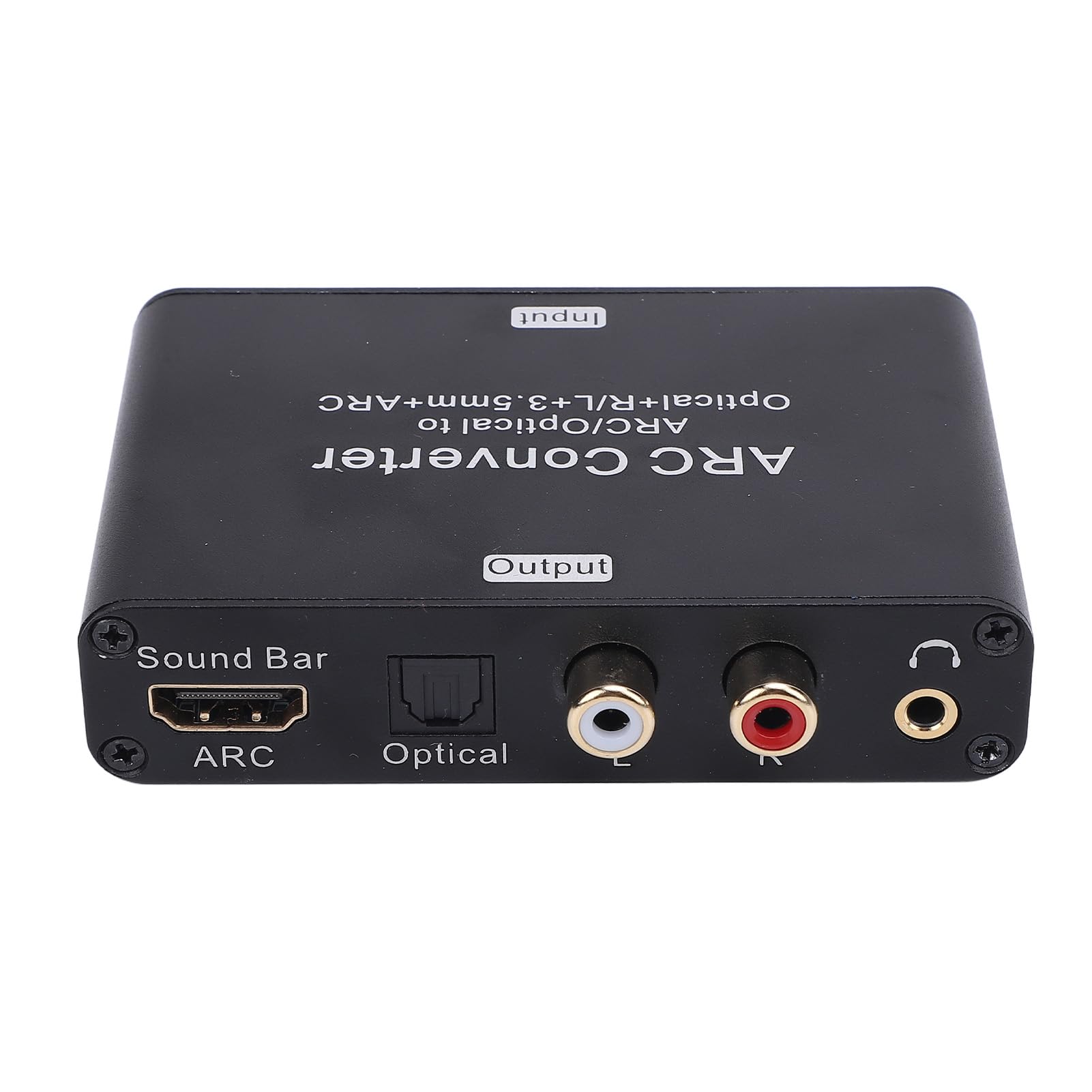 VBESTLIFE Extractor de Audio de ARC HDMI de 192kHz, ARC óptico/spdif HDMI a óptico/spdif ARC L/r 3.5 Mm Conversor Estéreo DAC, Adaptador Digital a Analógico