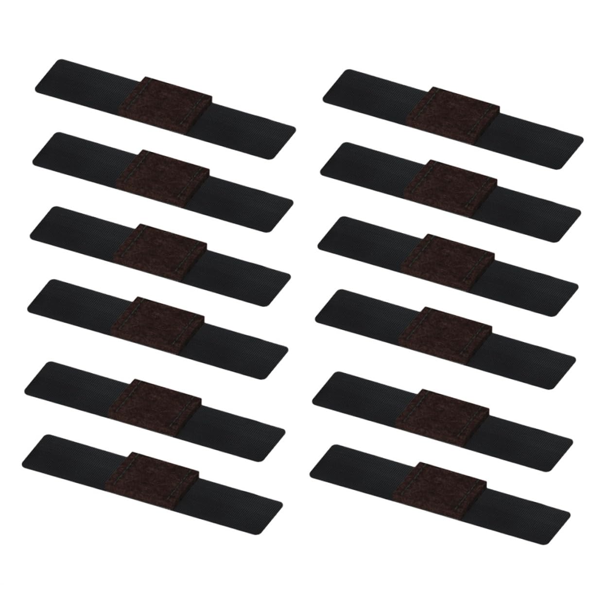 Housoutil 4 Juegos De Protectores para Patas De Silla Deslizadores De Muebles Sin Fieltro para Proteger Pisos De Madera 12 Unidades X 4