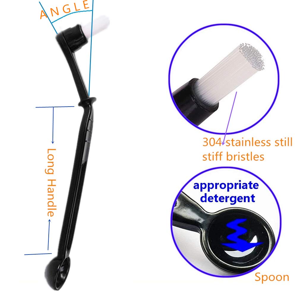 Kit De 3 Brosses De Nettoyage Pour Machine à Café – Nylon Souple, Tailles 20 Et 25mm, Pour Tubes Et Groupes
