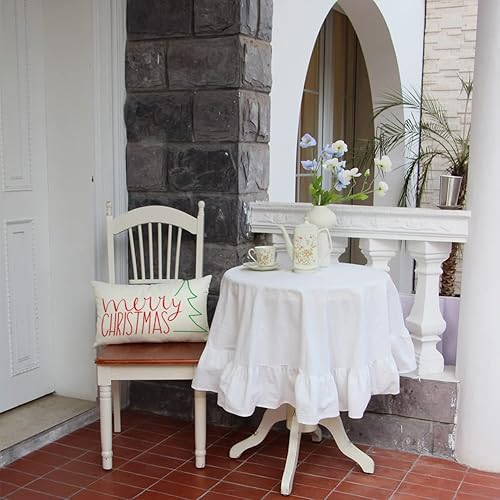 Miniatura 6 de Ogiselestyle Fundas de almohada lumbar con diseño de árbol de Navidad, 12 x 20 pulgadas, decoración para sofá