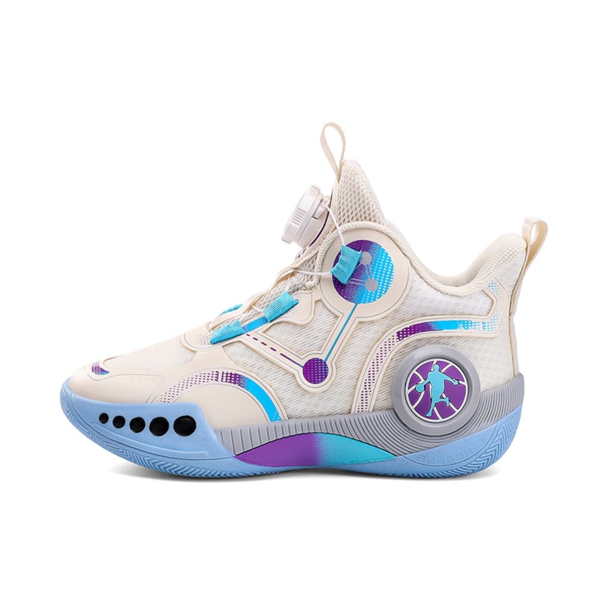 Chaussures de Basket pour garçons Chaussures de Basket pour Filles Chaussures de Basket pour Enfants Chaussures de Sport Entraîneurs Confort Tennis Course à Pied Entraîneurs
