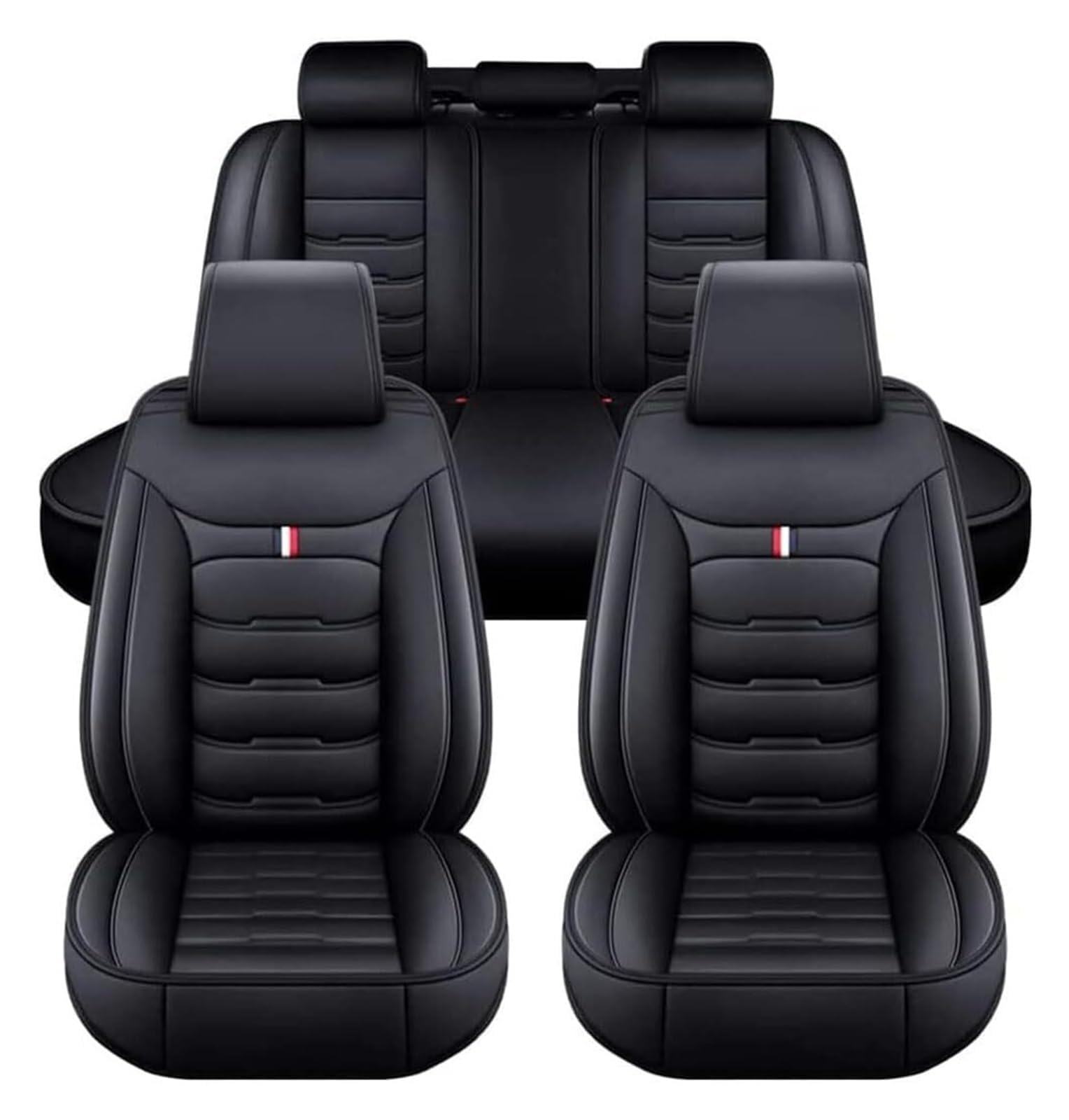 YAMCINWRT Car Seat Covers Full Set for Benz V Class Klasse V220d V250d V300d, 5 Seat Comfortable and Breathable Protector Front Rear Back Seat Covers Accessories,A