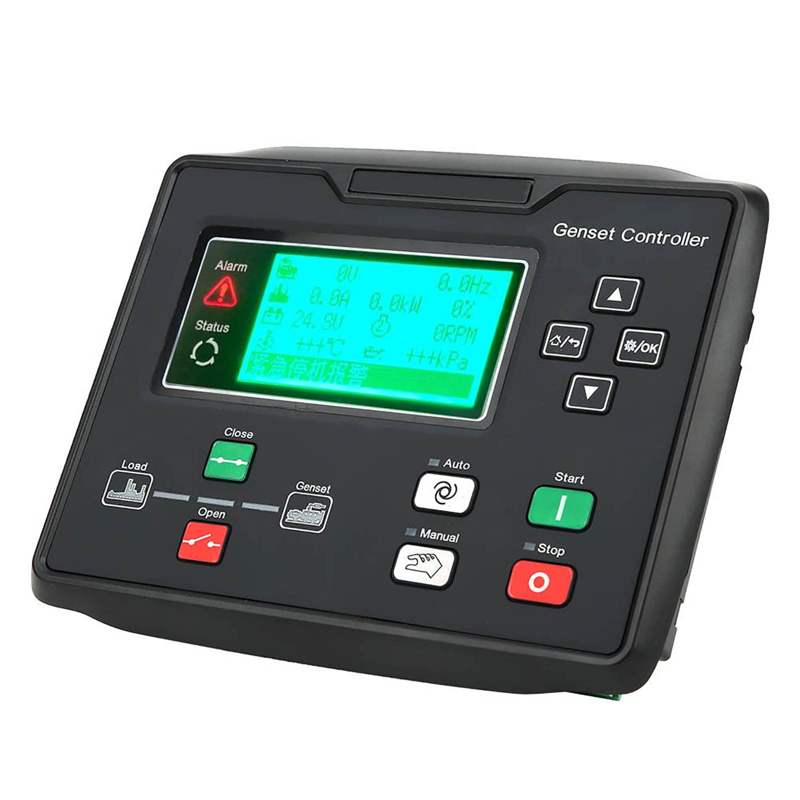 Contrôleur de générateur électronique HQM6110N plastique 8 35V DC moniteur 50Hz 60Hz
