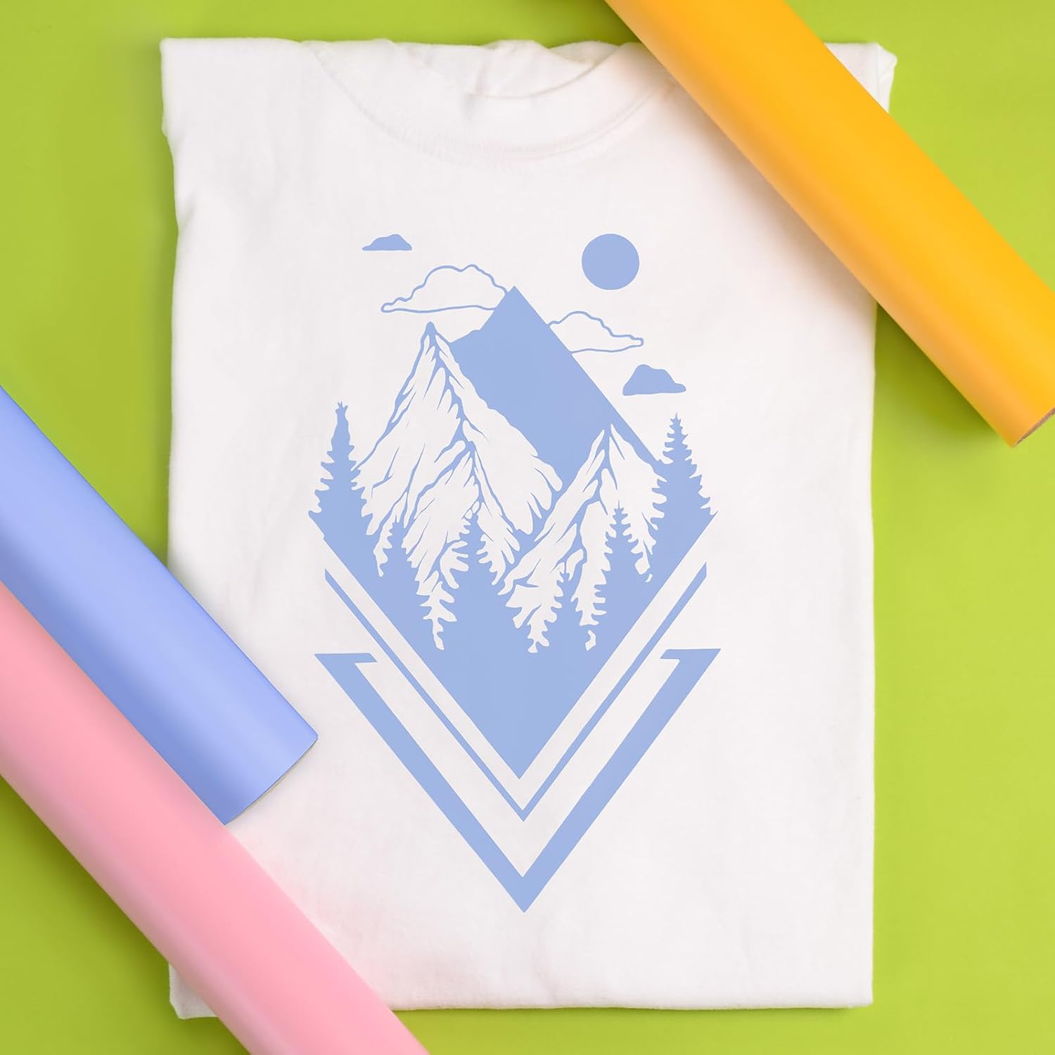 Siser EasyWeed Heat Transfer Vinyl 11.8" x 10ft Roll (Periwinkle) - Compatible with Siser, Cricut, Silhouette and Other Craft/Professional Cutters - CPSIA Certified