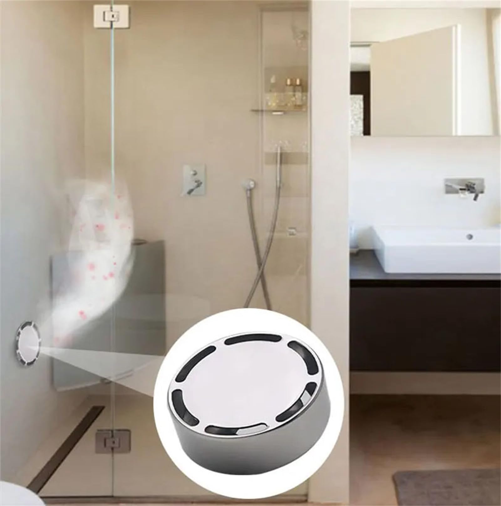 Ugello di uscita del vapore in acciaio inossidabile 304 lucidato G3/4 Testa di vapore per bagno sauna e doccia generatore di vapore accessorio