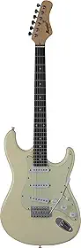 GUITARRA 3S ESCALA ESCURA ESCUDO AWH MG-30 OWH MEMPHIS TAGIMA