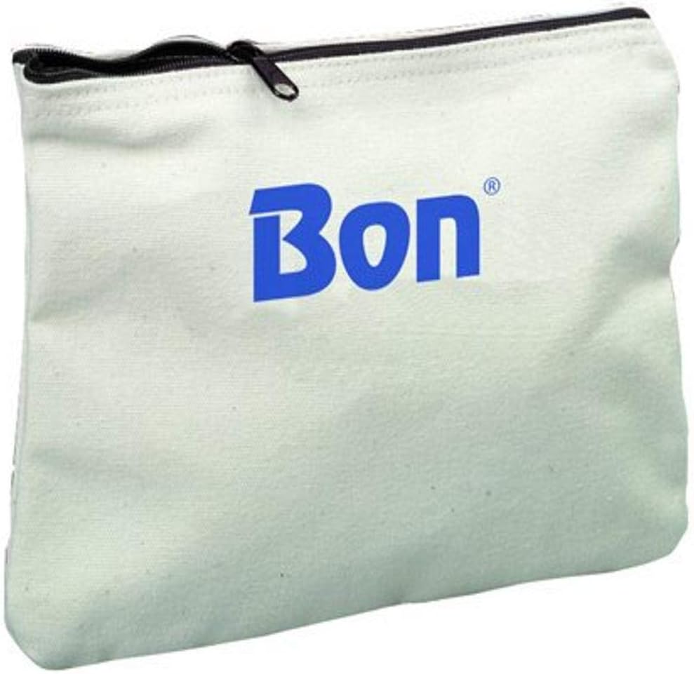 Bon 41-648 15-Inch by 9-Inch Canvas Zipper Bag