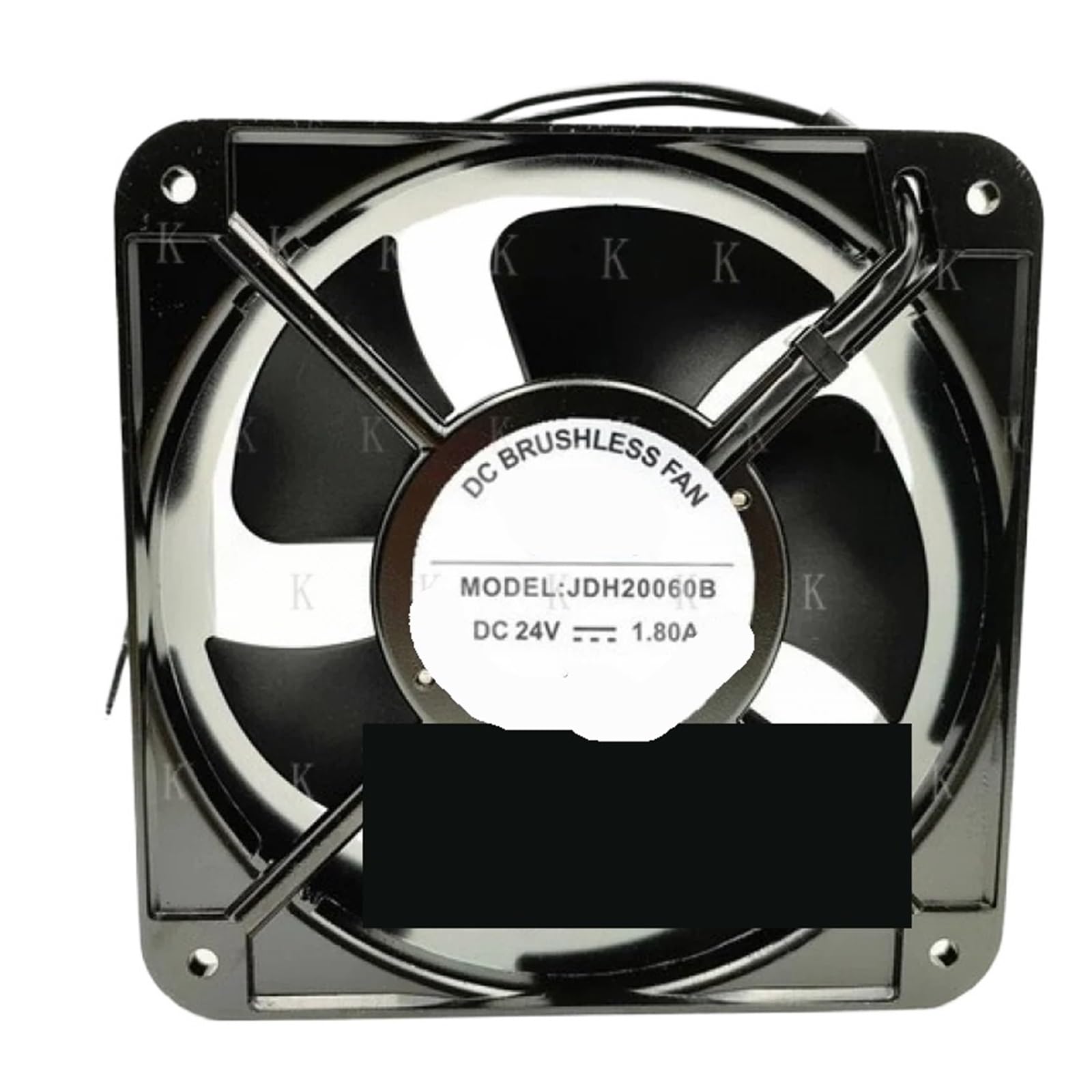 BRODEFUP JDH20060B DC24V 1.80A 20CM Metal Cooling Fan