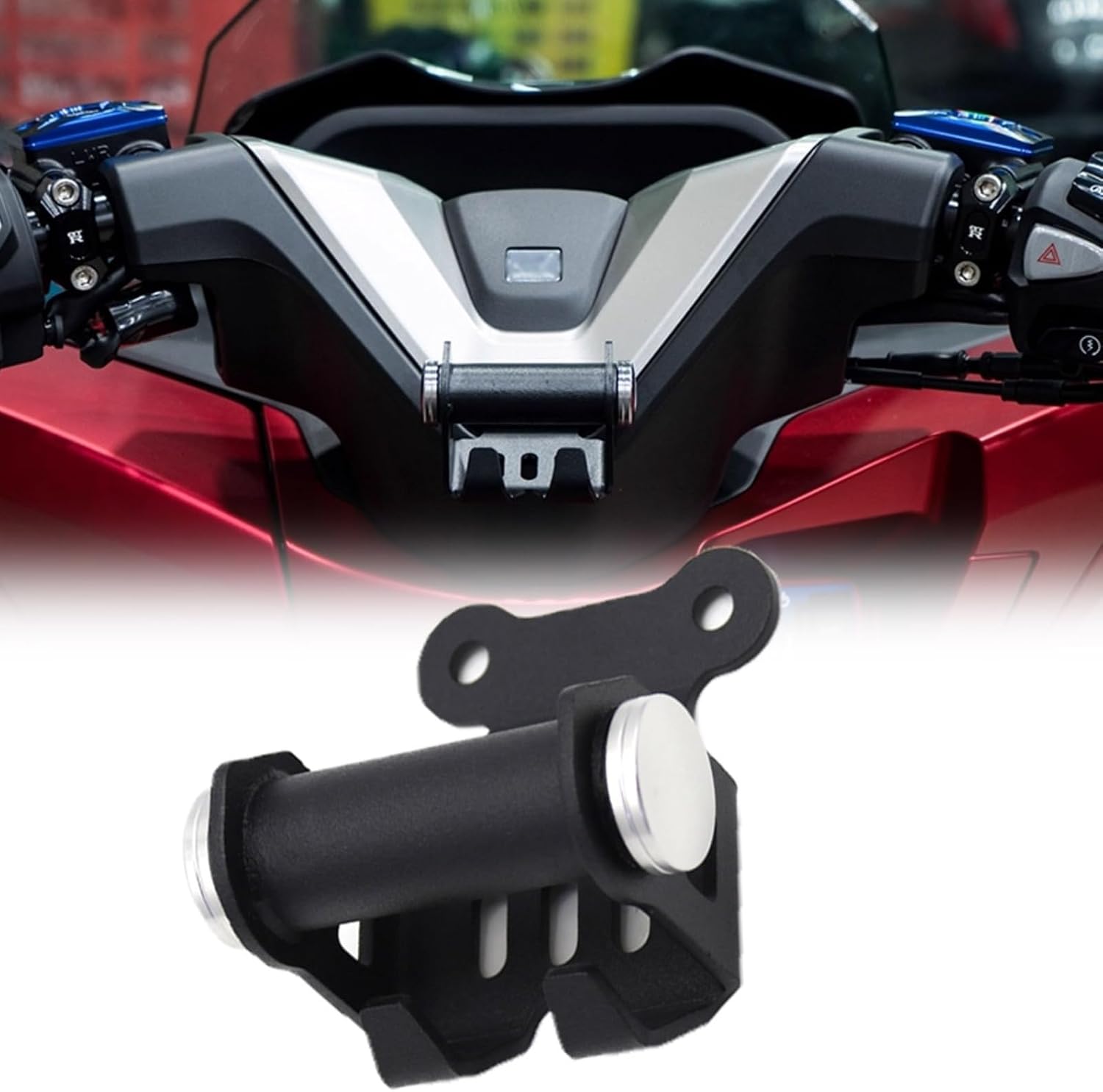 for PCX160 PCX 160 pcx160 2025 Motorcycle CNC Mobile Phone Holder, Navigation Bracket, Aluminum Alloy Extension Bracket, Front Hook Electrical Device Mounts