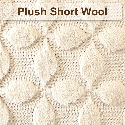 Otostar HX-HD01-15 Set Of 2 Soft Plush Short Wool Velvet Decorative Throw Pillow Covers thumb #3