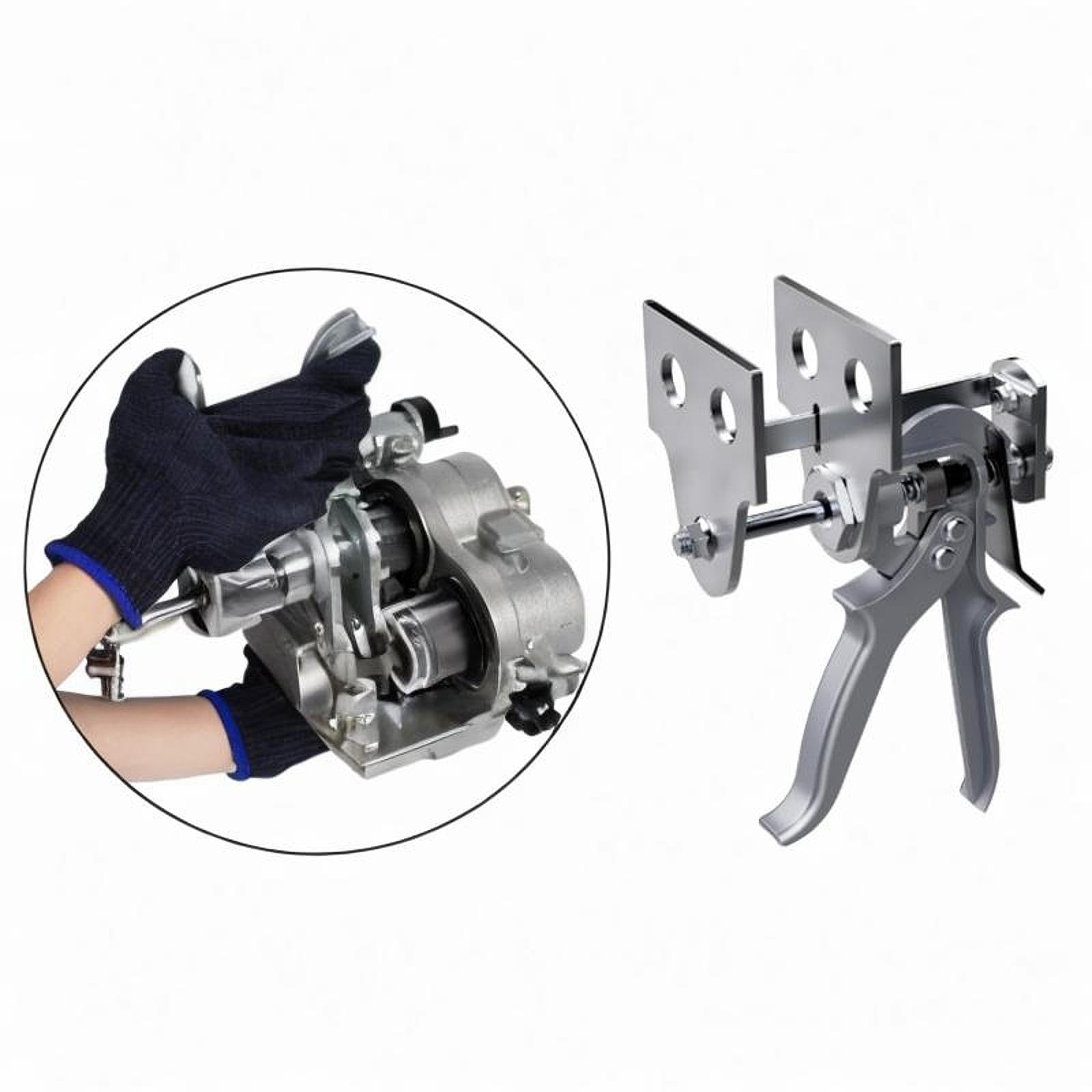 Attrezzo per Pinza Freno per La Manutenzione Dei Freni a Disco, Divaricatore per Pastiglie Freno per Autocarri Leggeri E Automobili, Stile a.