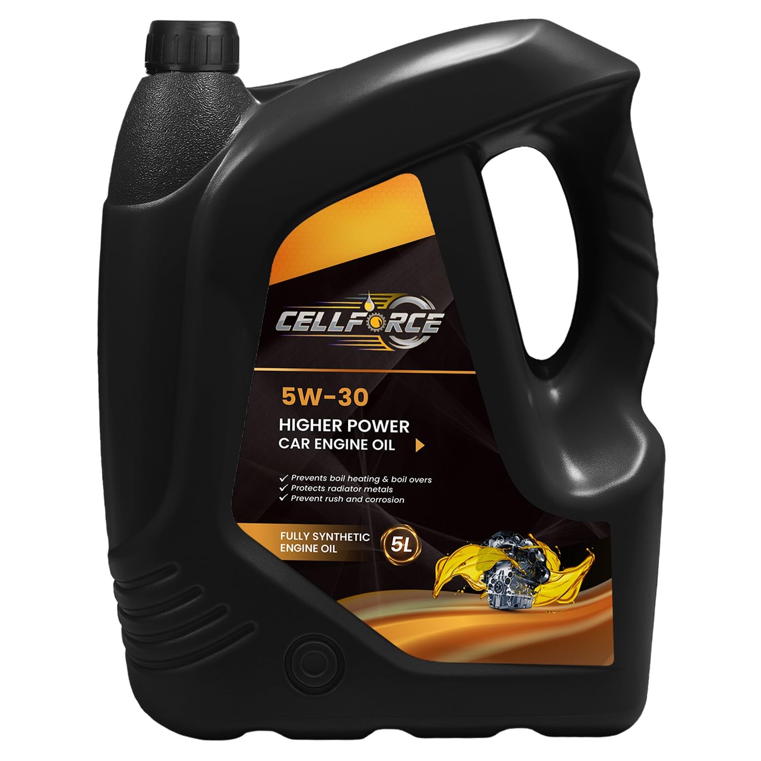 Cellforce 5W-30 Fully Synthetic Engine Oil 5L | Smooth Performance for Petrol Diesel CNG Cars | Maruti Hyundai Honda-image-20