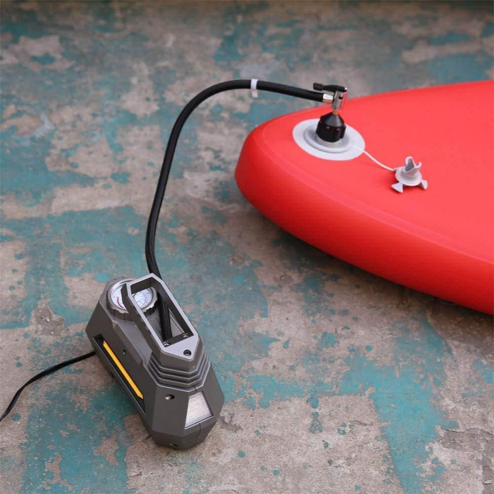 anso Adaptador de paleta de surf, bomba de kayak, compresor inflable, accesorios de válvula de conmutación para barco