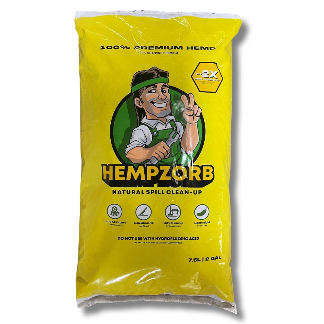 HempAltaHempZorb 100% Natural Spill Absorber Clean-Up