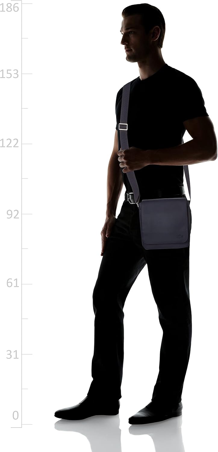 Lacoste Men's Flap Crossover Bag