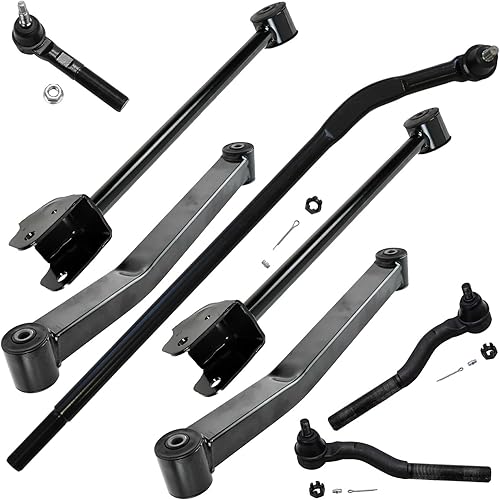Miniatura 163 de Detroit Axle - Kit de suspensión delantera de 8 piezas para Toyota Sienna 2004-2010, brazos de control inferiores con rótulas interiores exteriores