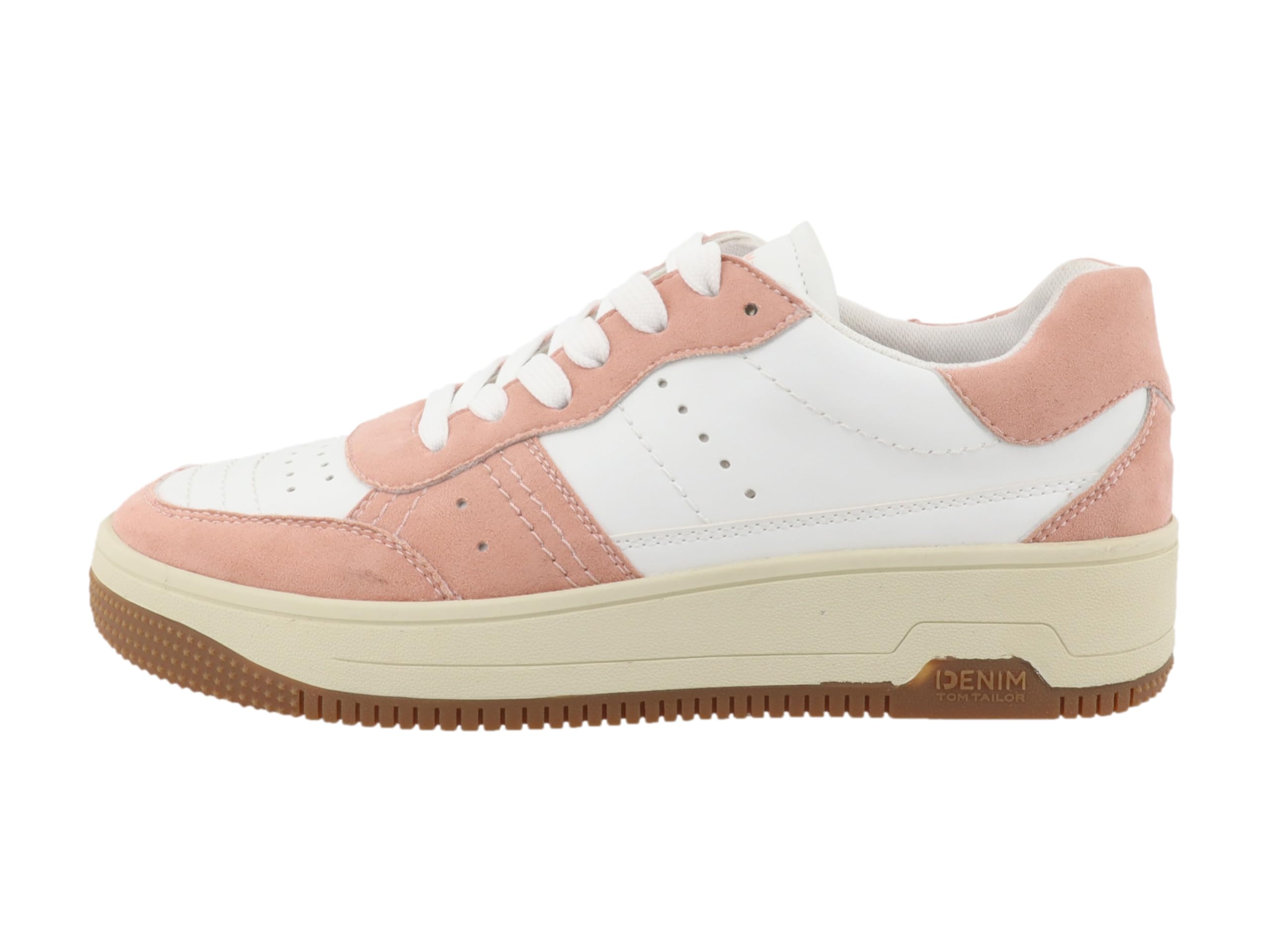 TOM TAILOR Women 5390730009 Sneaker, Rose White, 8.5 UK