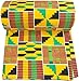 HongyuAmy African Fabric Ankara Print Kente 1 Yard African Wax (A14)