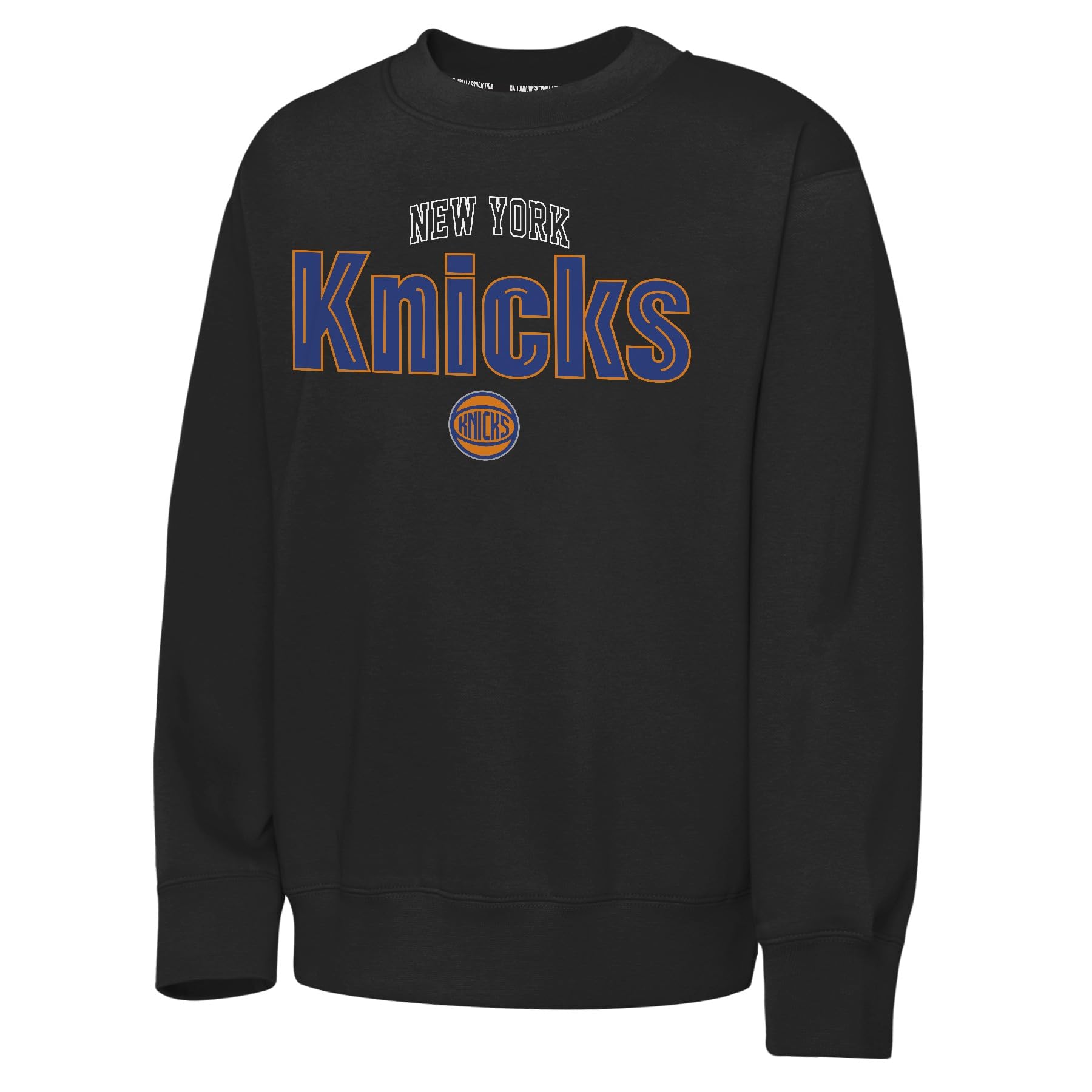 NBA New York Knicks Black Fleece Crew