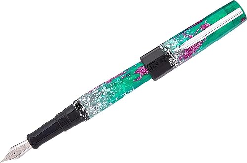 BENU Euphoria - Pluma estilográfica (guayaba rosa, punta fina)