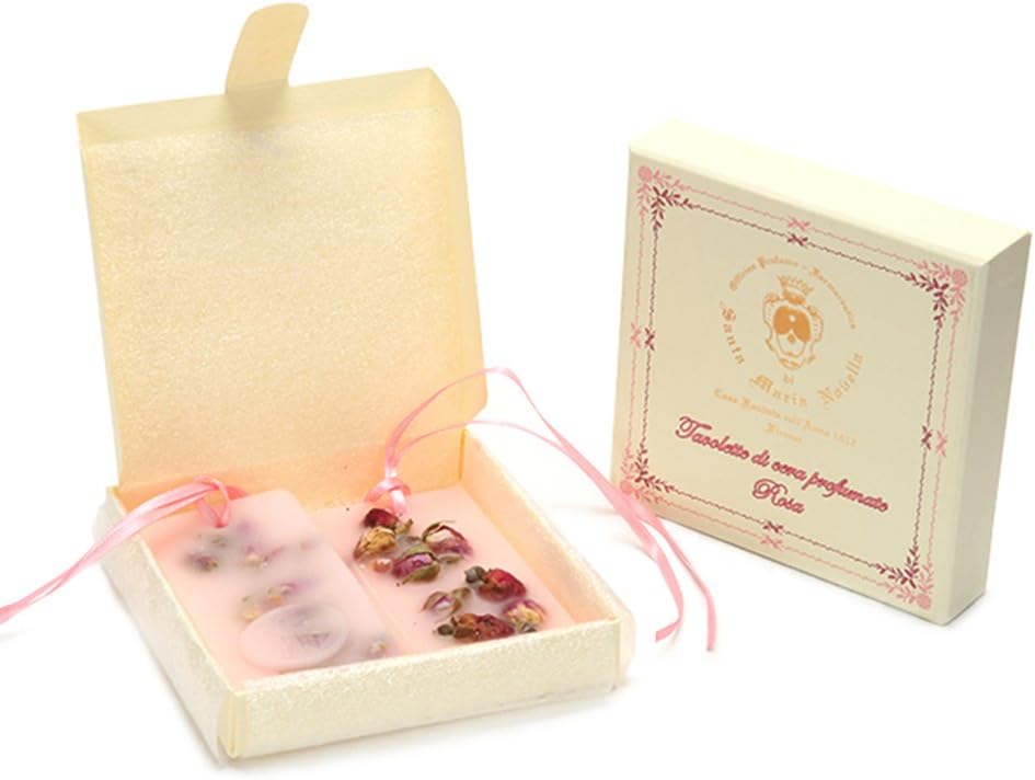 Rose Scented Wax Tablets - Box of 2 Pcs 85526