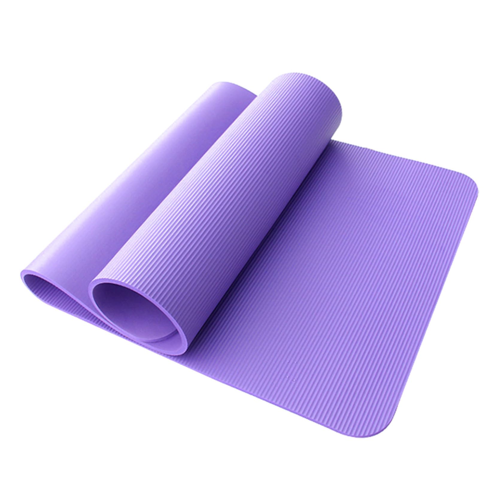 Tappetino da Yoga Nbr Spesso Antiscivolo Rosa per Fitness