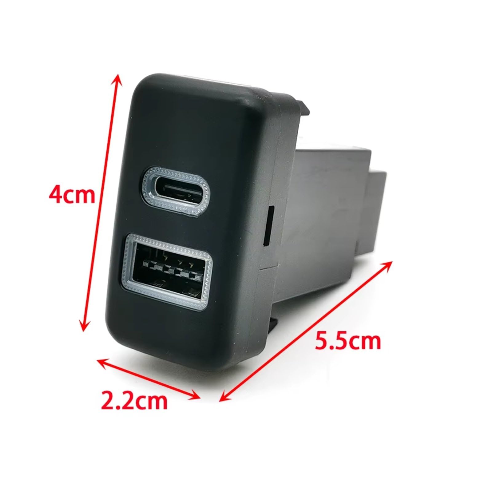 Presa USB Presa Ausiliaria Compatibile Con Toyota Per FJ Cruiser Car QC3.0 PD Presa Ricarica Telefono Doppia Presa Adattatore Caricabatterie Presa USB