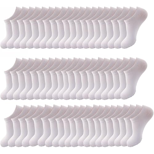 30 Pairs Men Ankle, Low Breathable Casual, Sports, Thin Athletic Short Sock Bulk