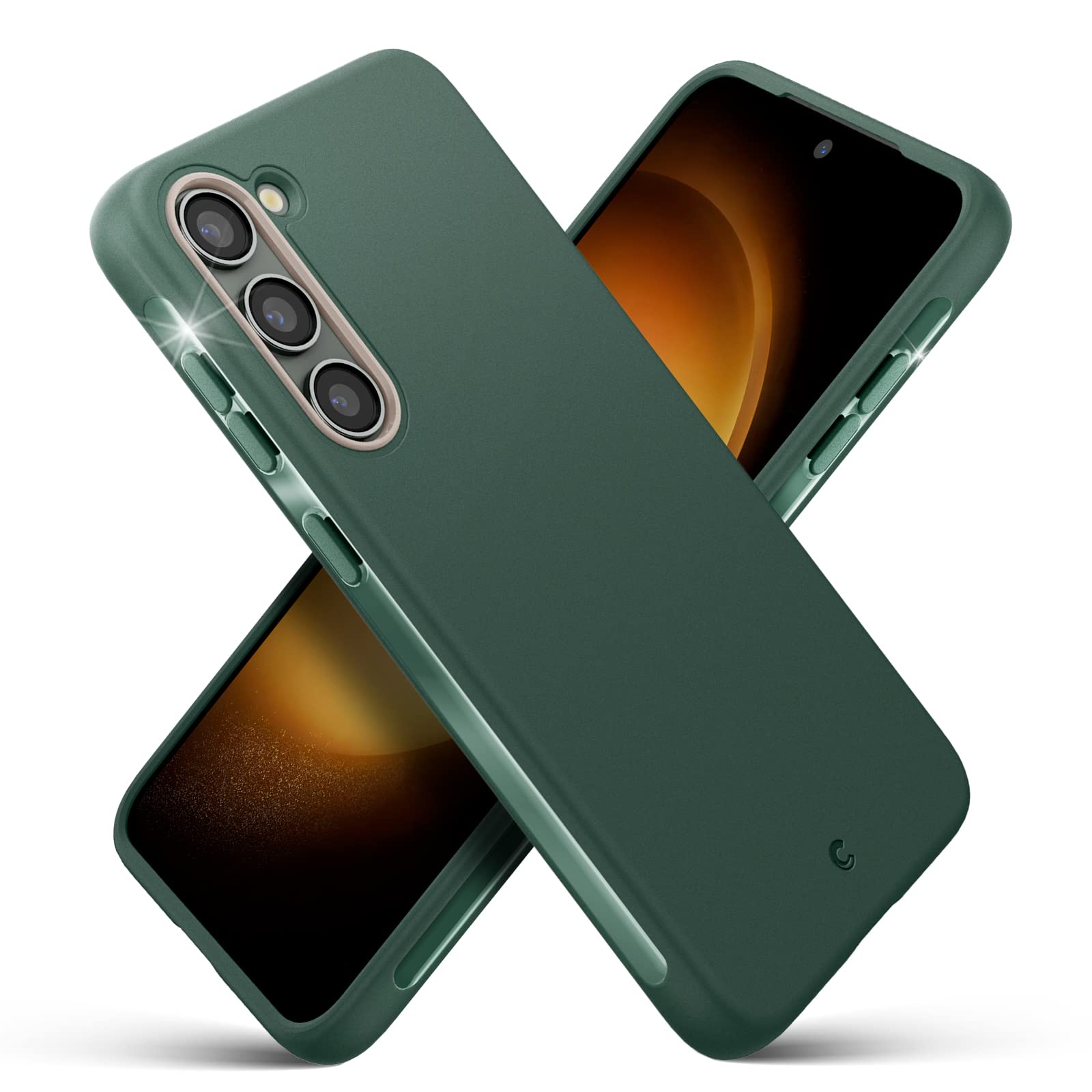 CYRILL Spigen UltraColor Compatible with Samsung Galaxy S23 Case (2023) for Women and Men, Waterproof Slim Profile TPU Case with Protective PC Camera Ring - Kale (B0BJSGBQVJ) Amazon Price History, Amazon Price Tracker