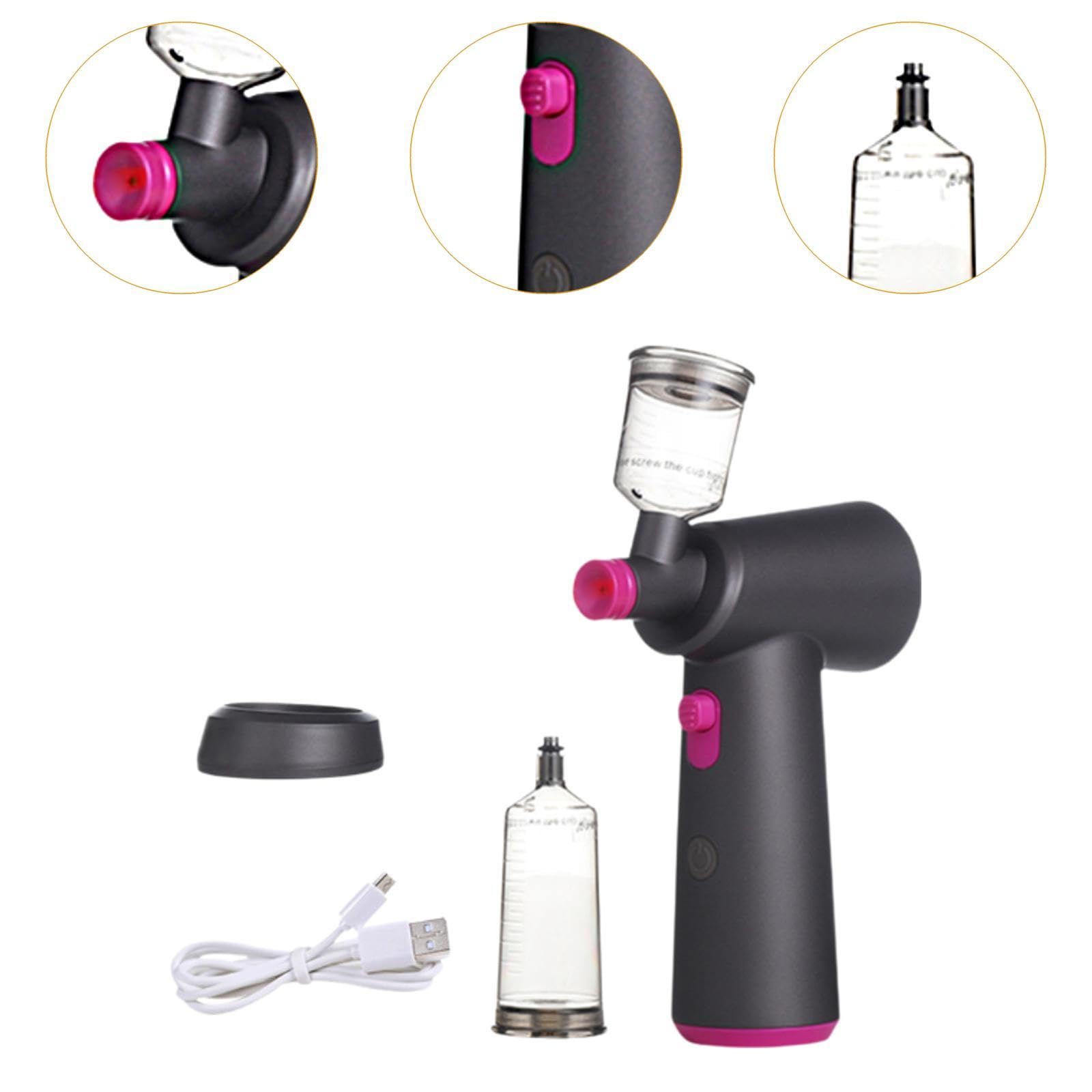 Spruzzatore Aerografo per Parrucchieri, Cura Dei Capelli E Decorazione di Torte, Grigio