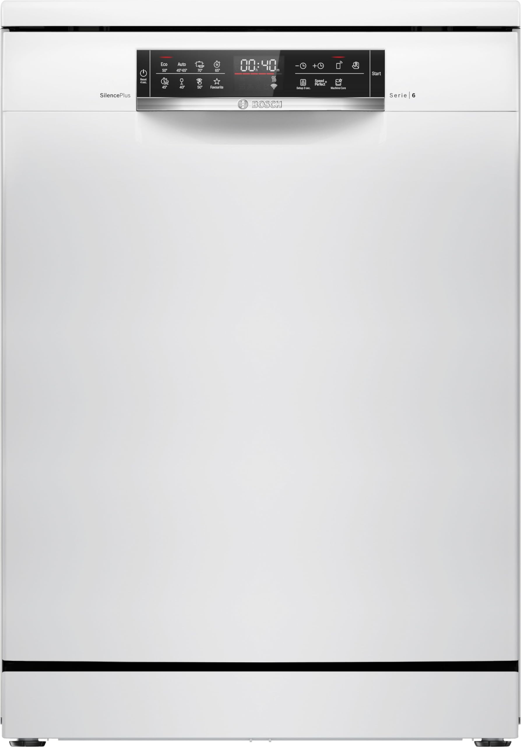 Bosch SMS6EDW00E- Série 6- Lave-vaisselle pose-libre - 60cm- 13 couverts- Silence Plus 42 db- Home Connect