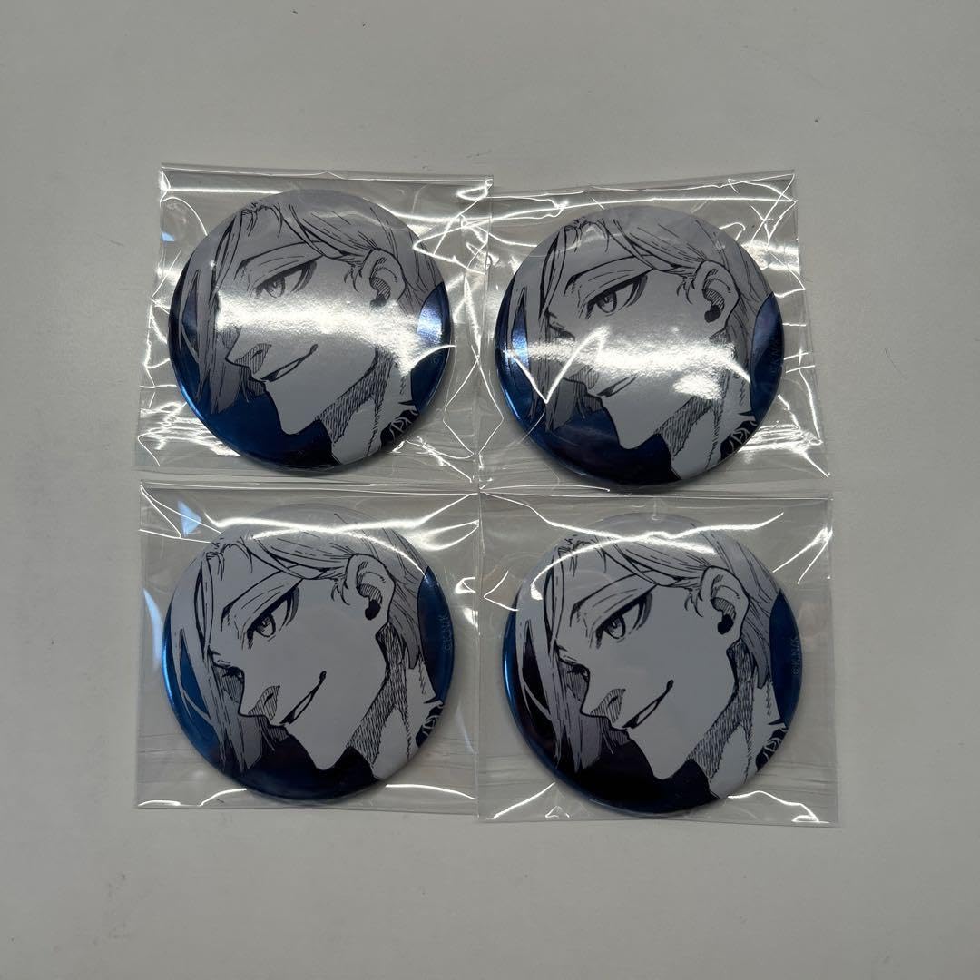 ブルーロック 展 カイザー 推しキャラバッジ 缶バッジ カラー E ブルー