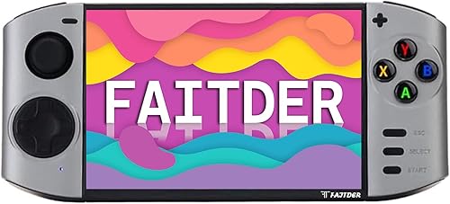 XY09-Pocket Consola de juegos Pantalla HD de 5.1 pulgadas Incorporada 22800+ Juegos Soporte de múltiples simuladores Retro PSP Consola de juegos