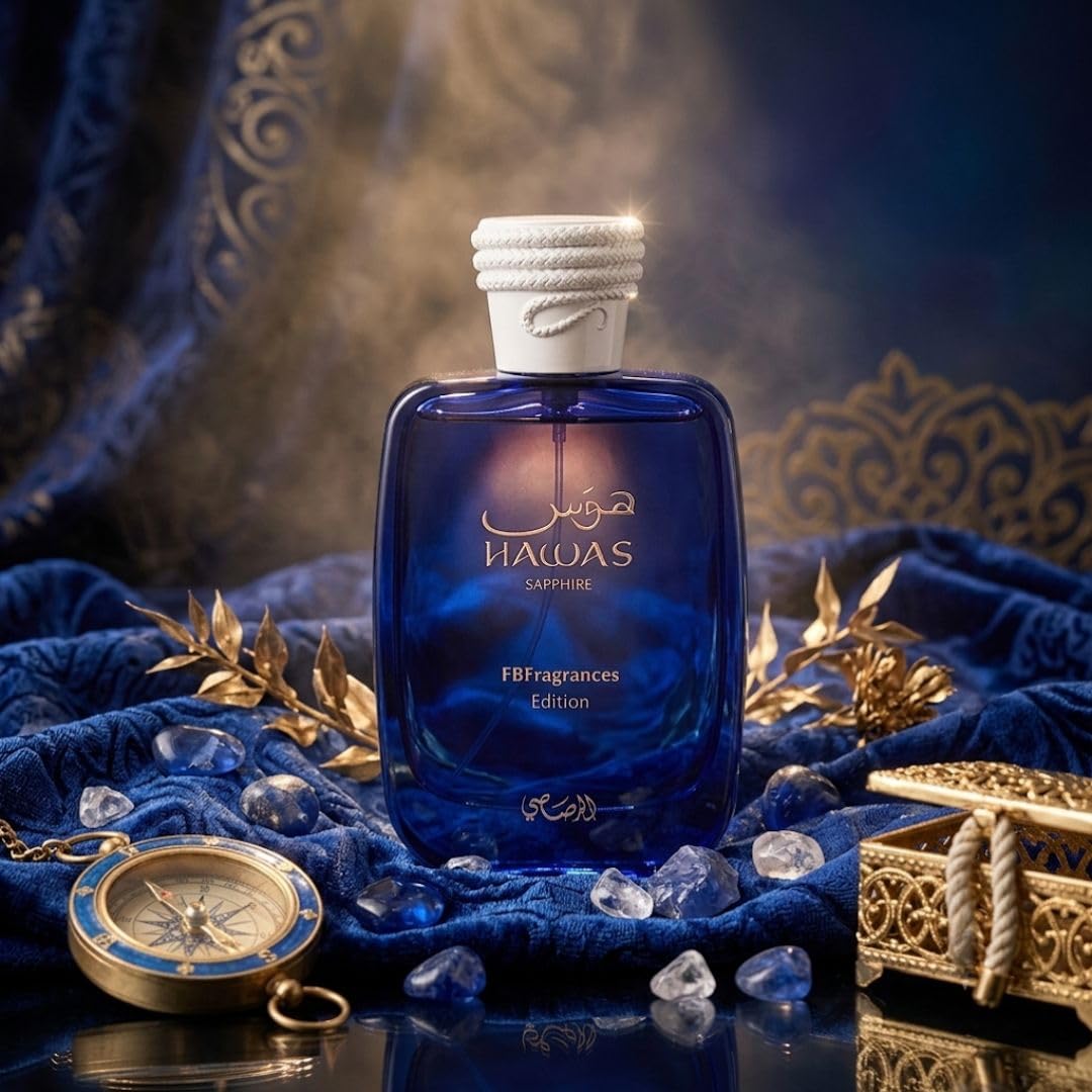 Amazon.com : RASASI Hawas Sapphire X FBFragrances Edition Eau de