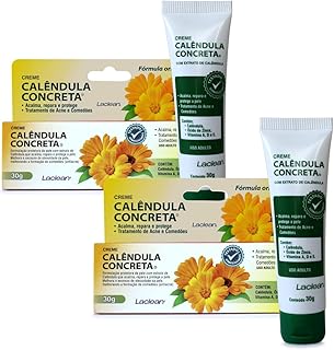 Creme de Calêndula Concreta LACLEAN 30g – Ação Calmante, Hidratante e Protetora para Peles Sensíveis (2)