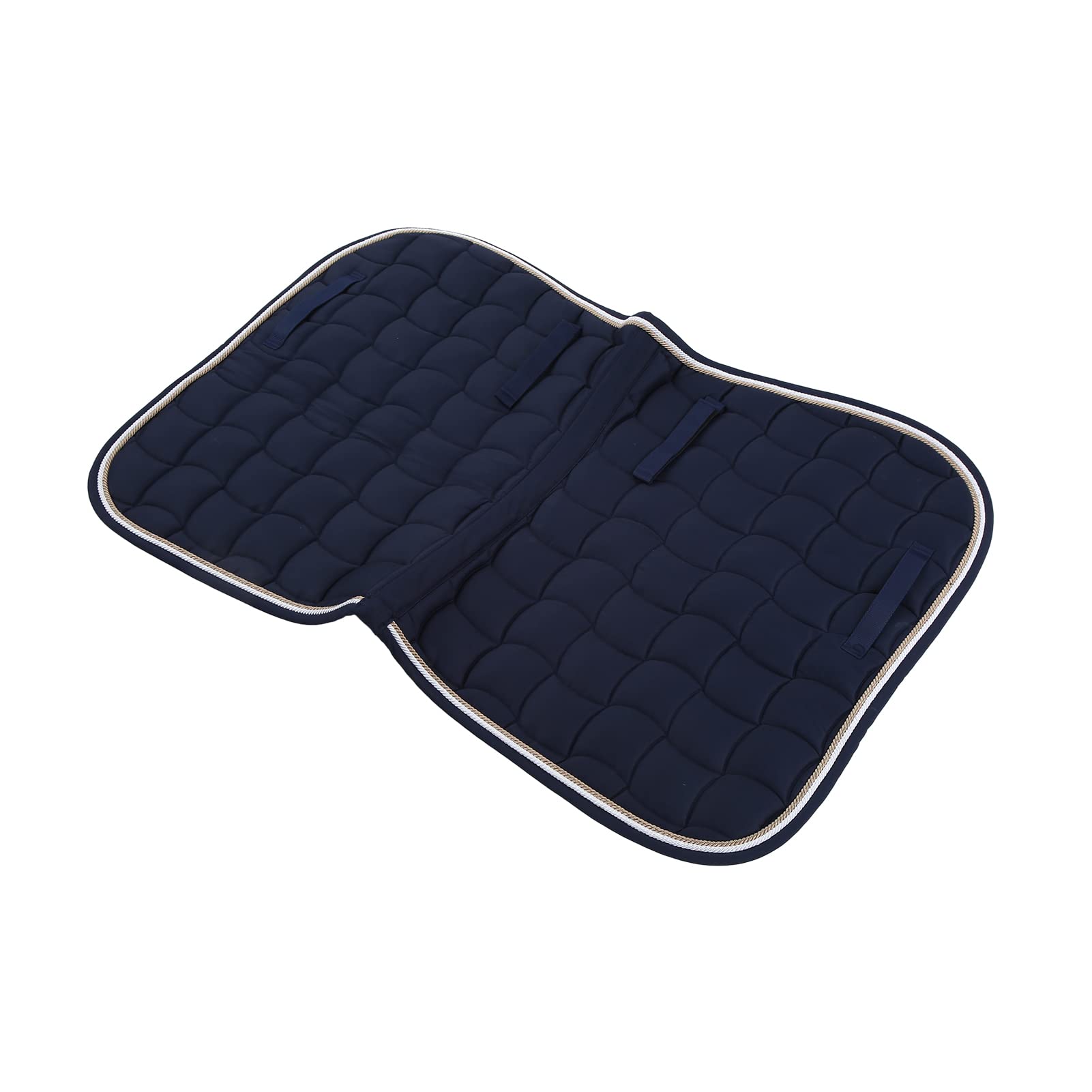 Mantilla Universal, Fuerte Doble Cuerda para Caballo Mantilla Ligera para Caballos(azul marino)