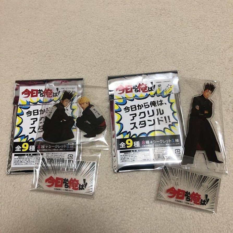 今日から俺は！！ 劇場版 アクリルキーホルダー&amp;缶タブレット伊藤真司 伊藤健太郎 今日から俺は!!展～飛んで火に入る夏の俺!?編～」オンライン販売