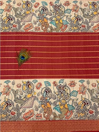 Yuvani Vesture jacquard silk saree – image 7